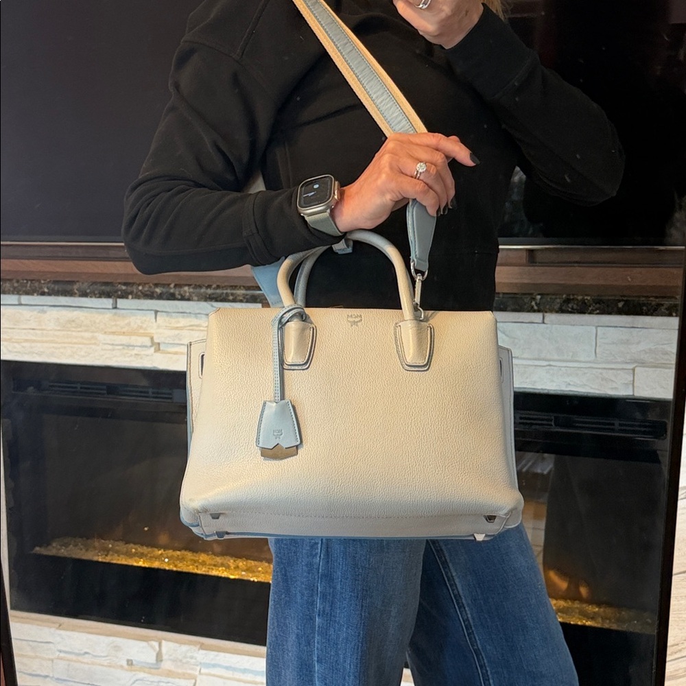 MCM Milla Medium Two-Way Satchel